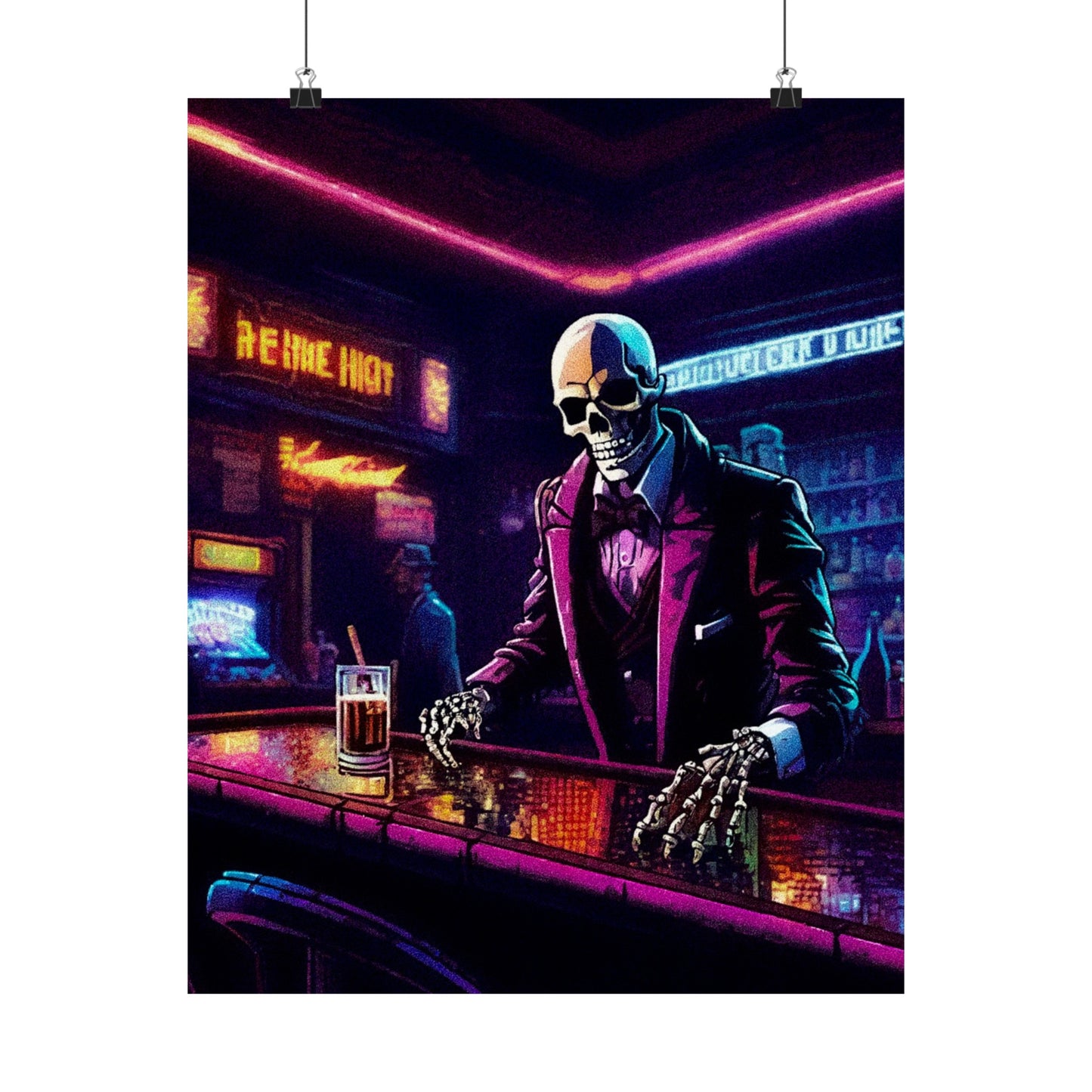 8-Bit Happy hour Posters