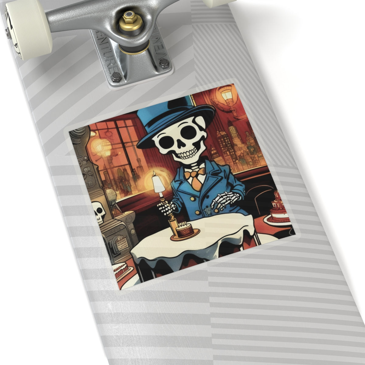 "Bonez's Birthday Bash" Kiss-Cut Stickers