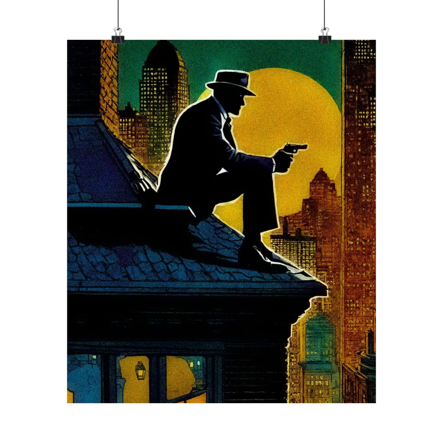 "Tormented Nights" Matte Vertical Posters