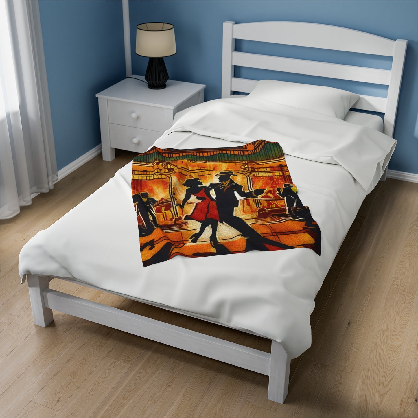 "Lost Lovers 2" Velveteen Plush Blanket