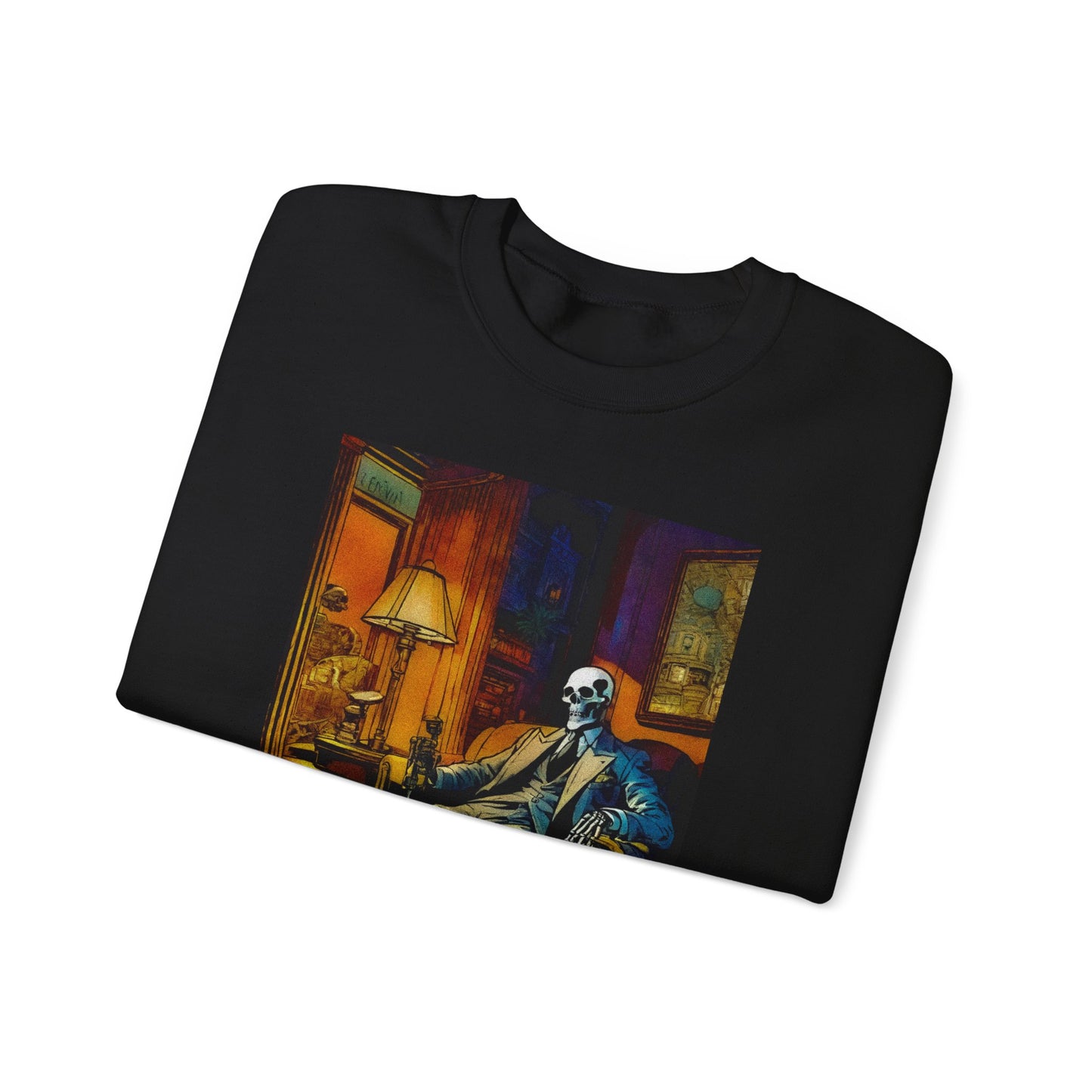 "Bonez At Home" Lounge Sweatshirt – Unisex Heavy Blend™ Crewneck