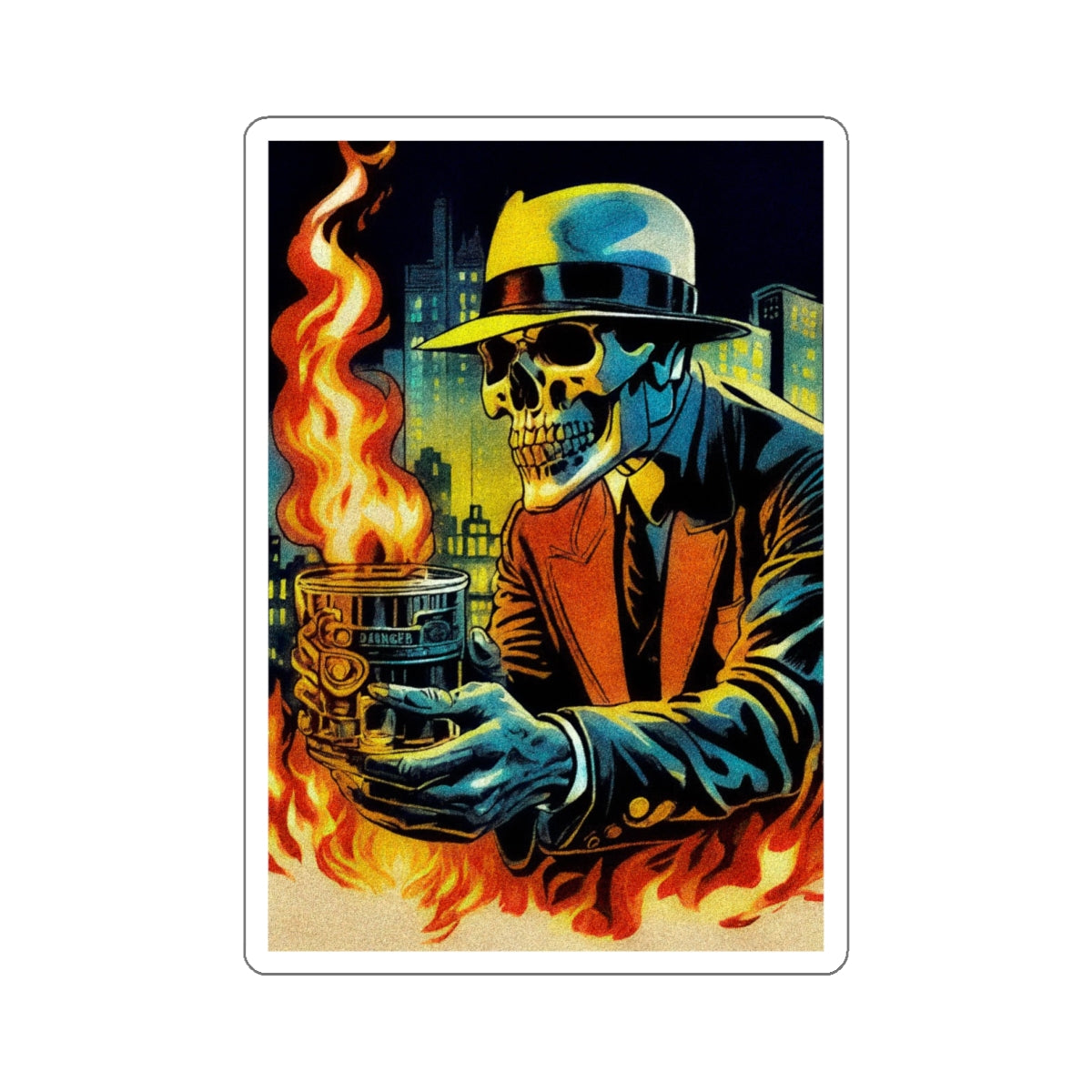 "Bonez" Kiss-Cut Stickers