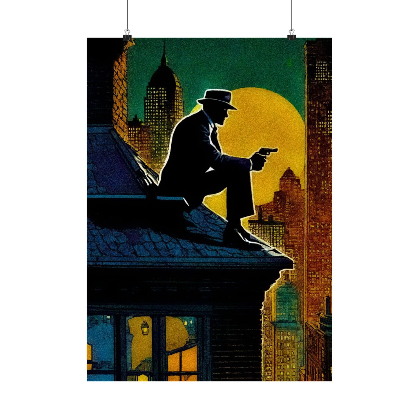 "Tormented Nights" Matte Vertical Posters