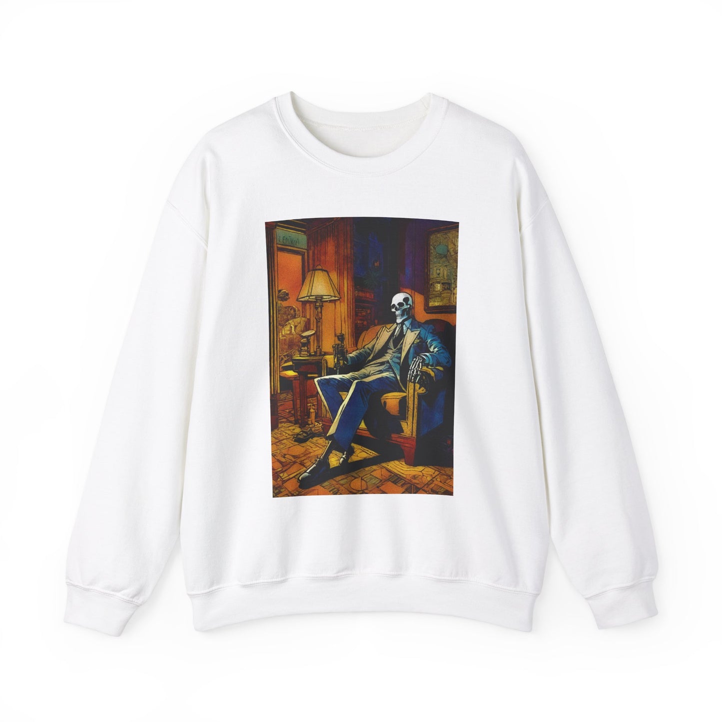 "Bonez At Home" Lounge Sweatshirt – Unisex Heavy Blend™ Crewneck