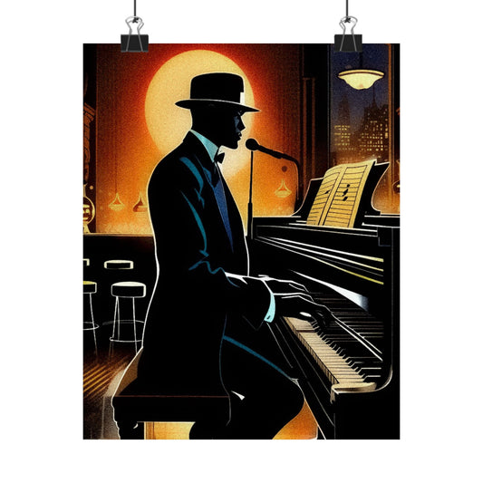 "Quite The Performer" Matte Vertical Poster