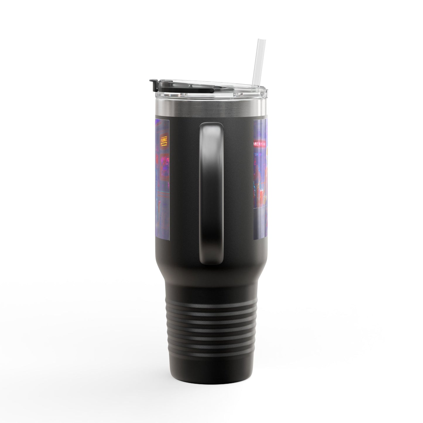 "Closing Hours" (Arcade) Insulated Travel Mug, 40oz