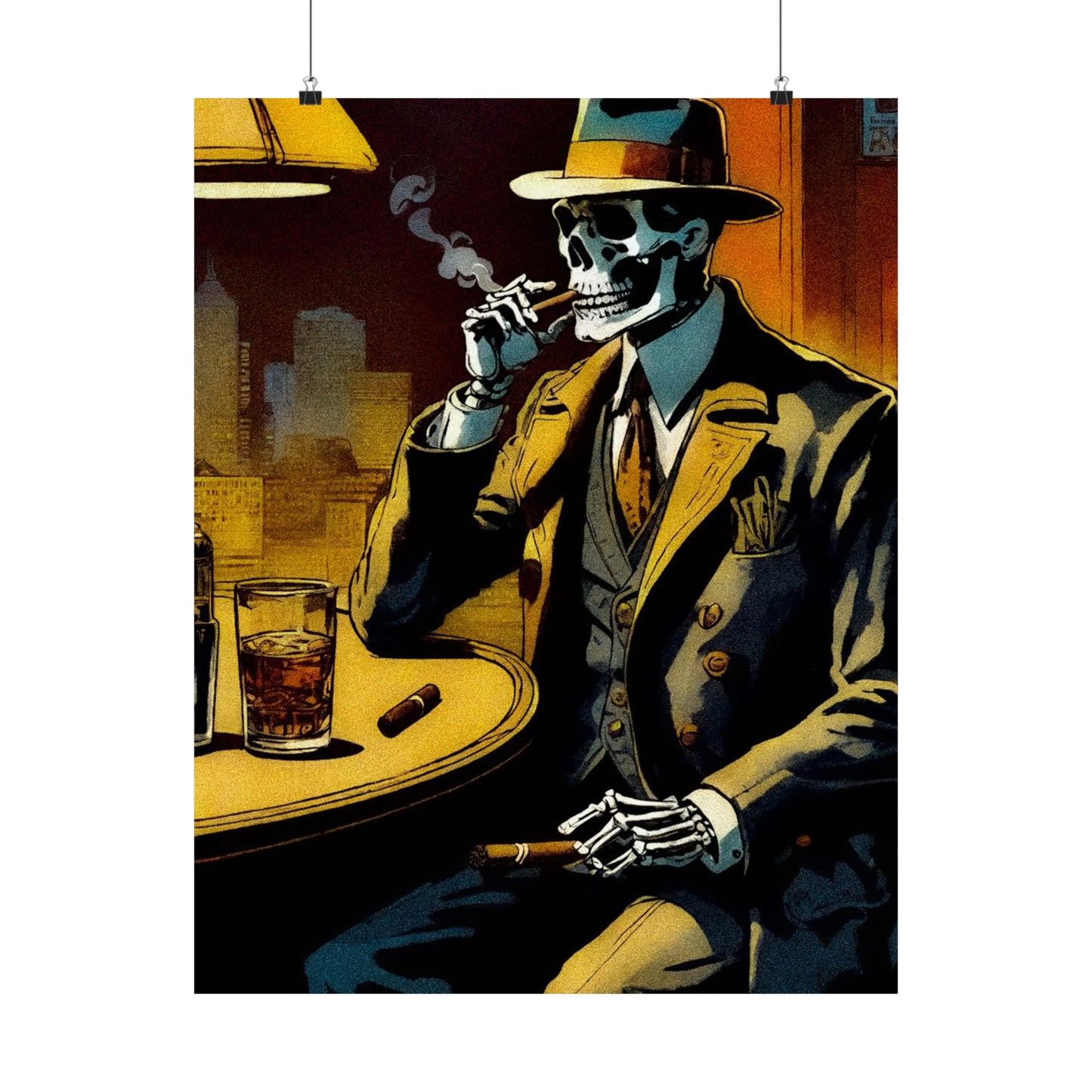 "Cigar night with Bonez" Posters