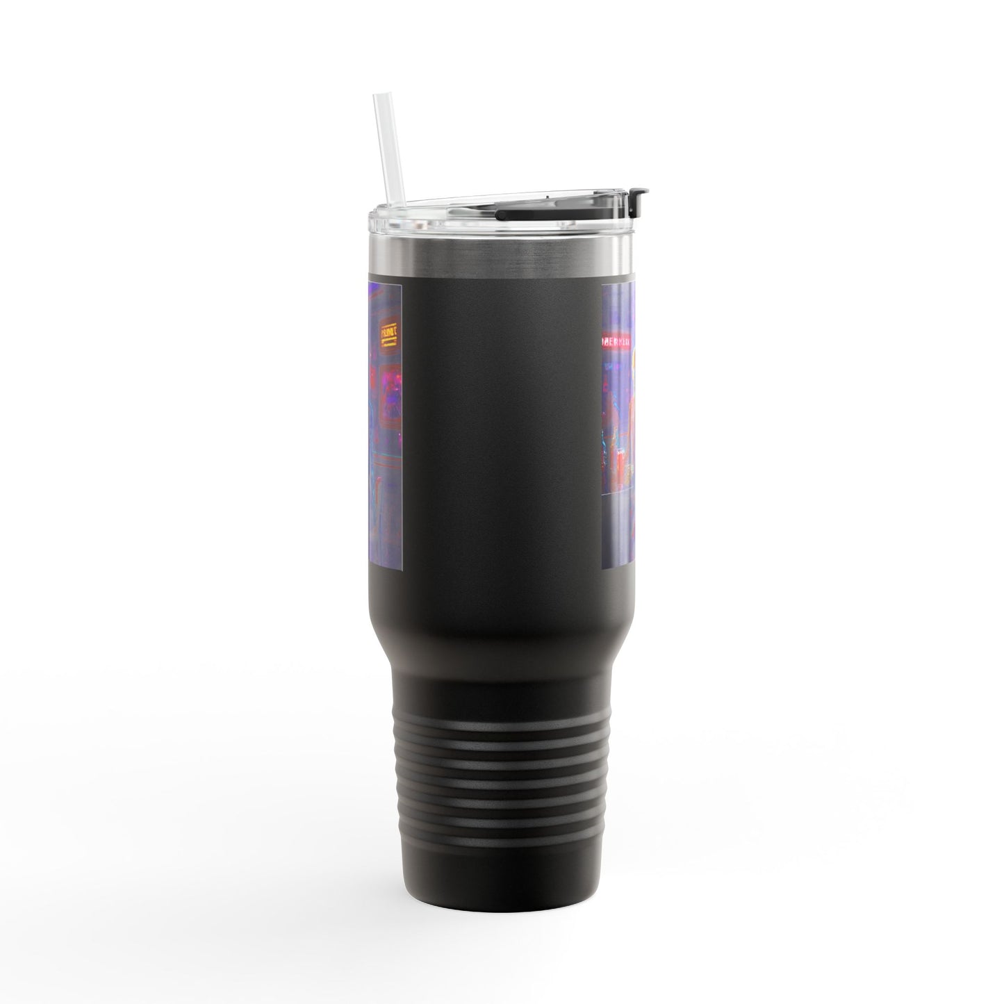 "Closing Hours" (Arcade) Insulated Travel Mug, 40oz