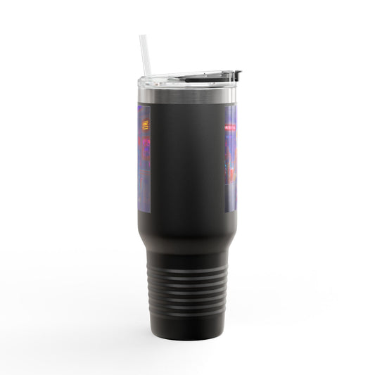 "Closing Hours" (Arcade) Insulated Travel Mug, 40oz