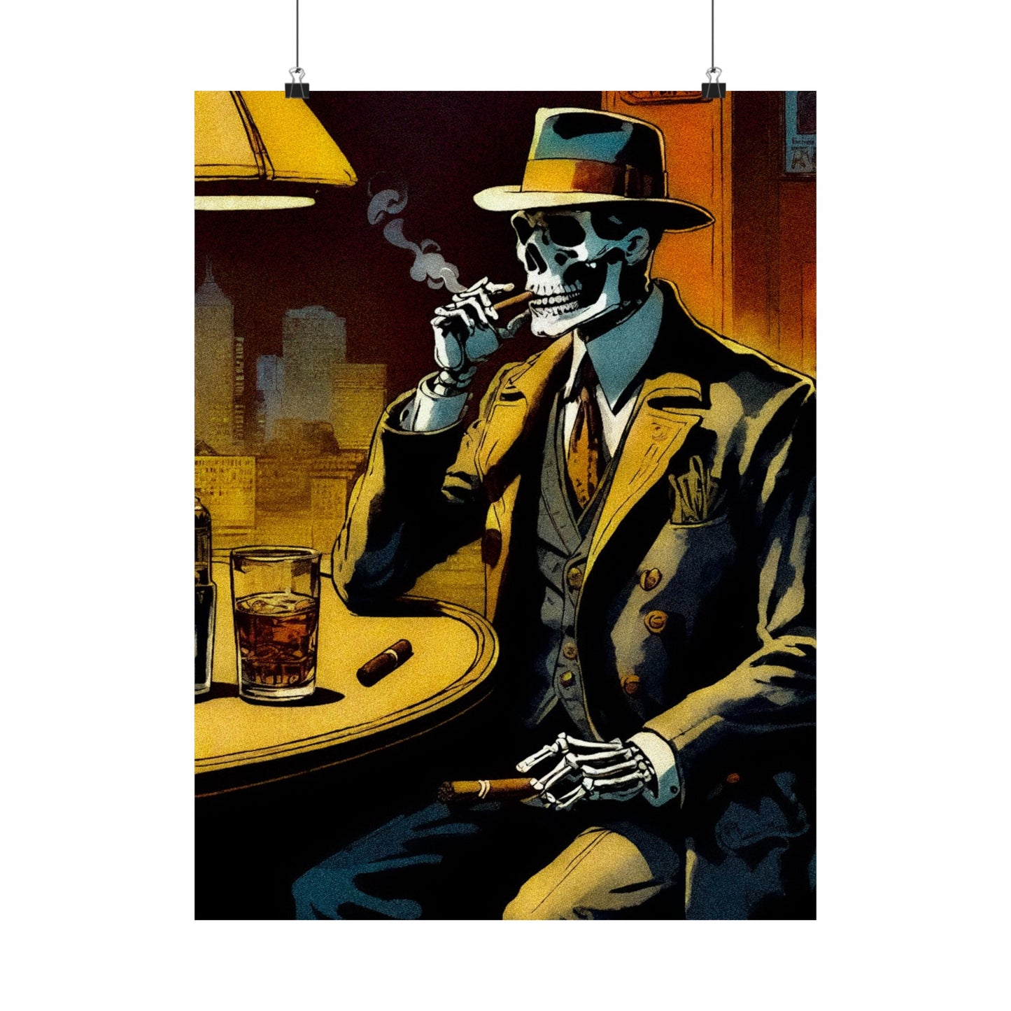 "Cigar night with Bonez" Posters