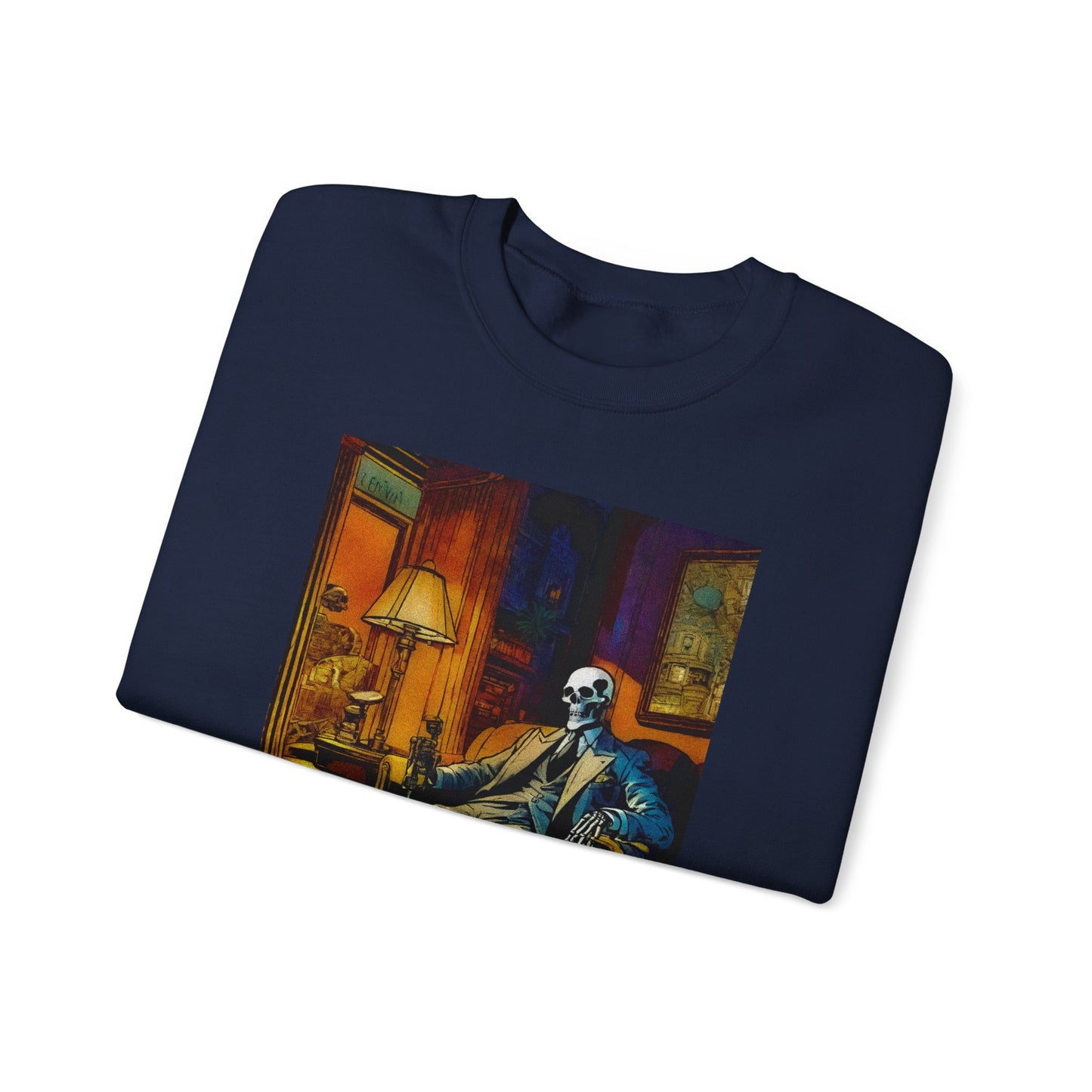 "Bonez At Home" Lounge Sweatshirt – Unisex Heavy Blend™ Crewneck