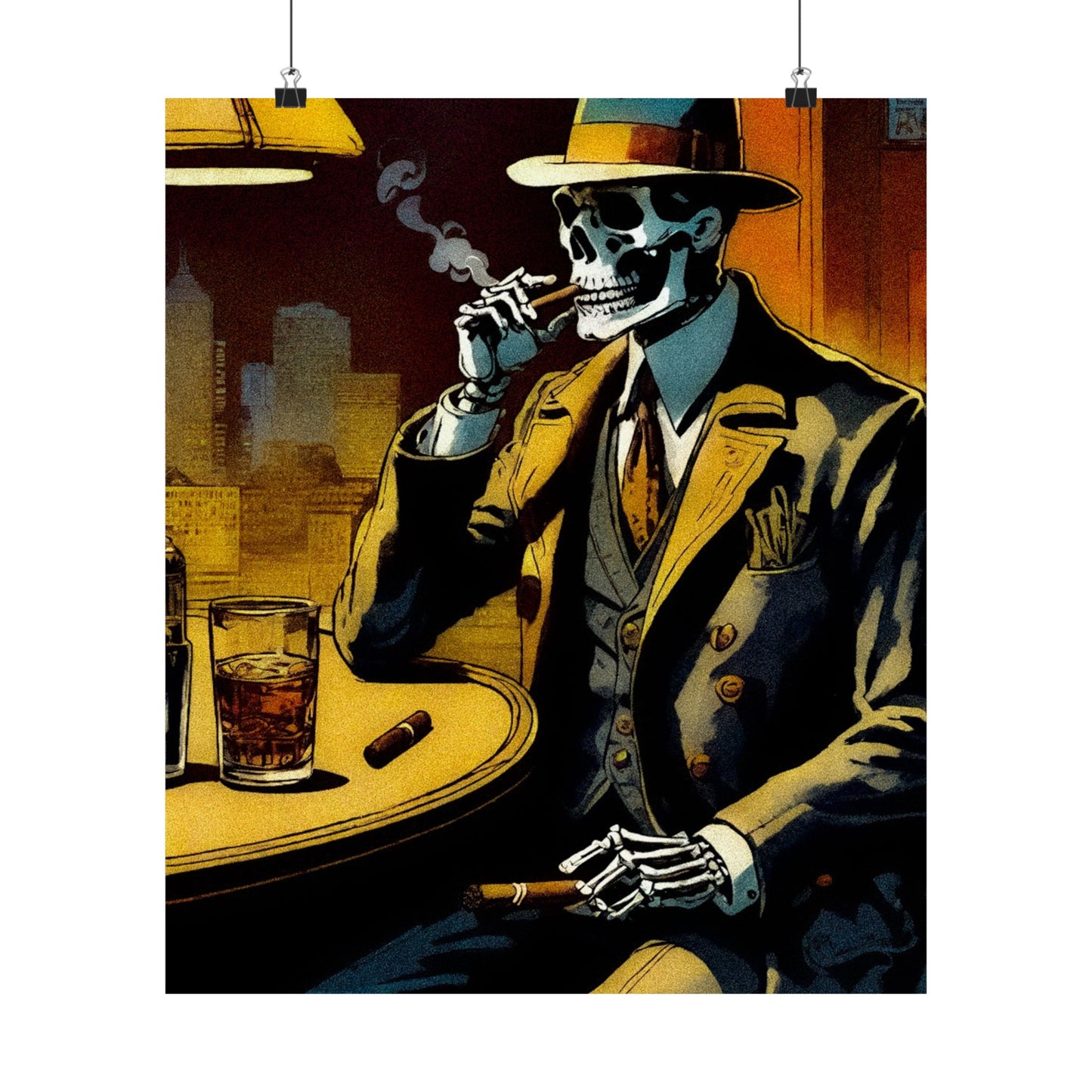 "Cigar night with Bonez" Posters