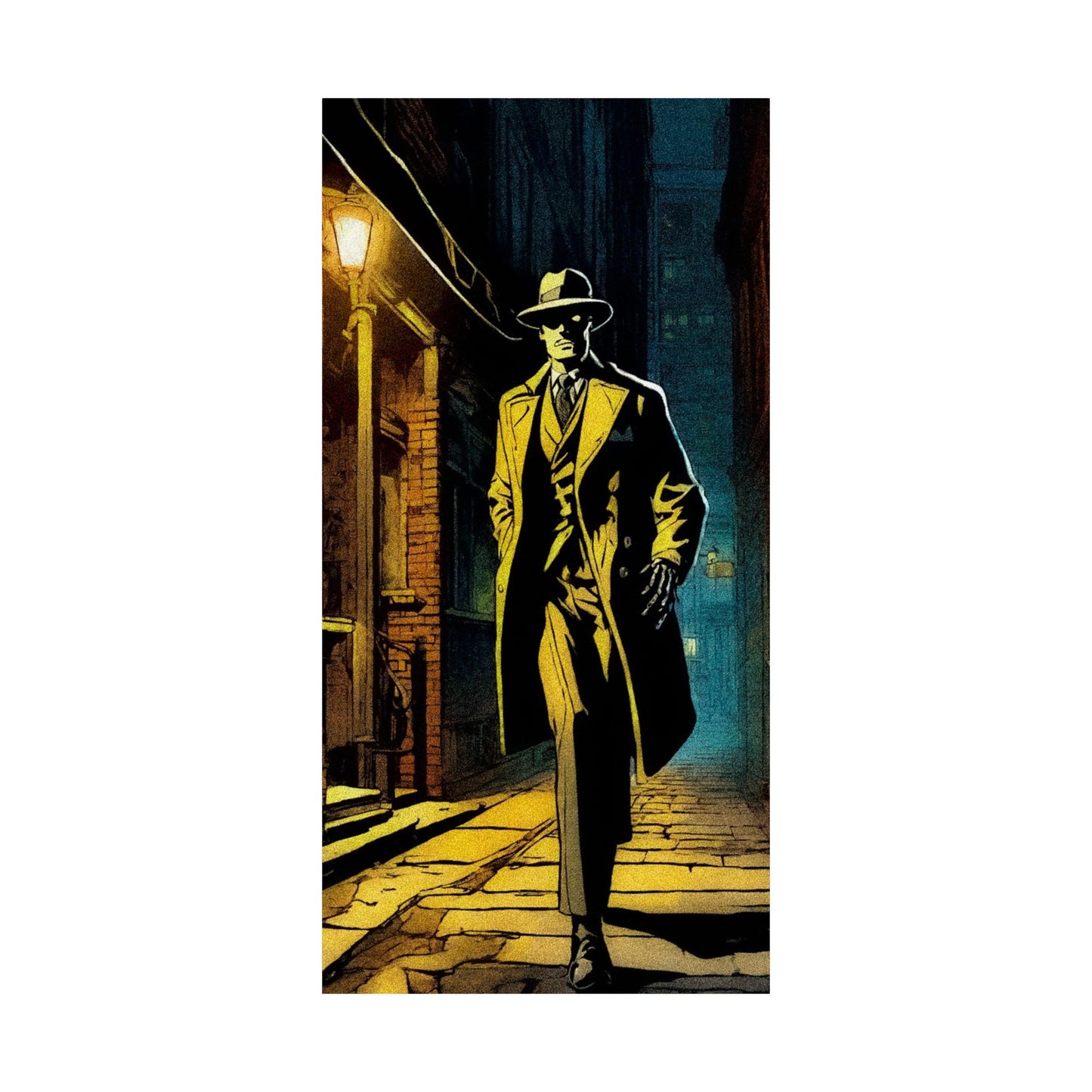 "The Detective" Matte Vertical Poster