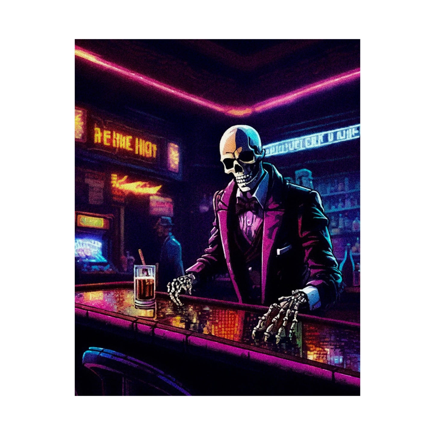 8-Bit Happy hour Posters