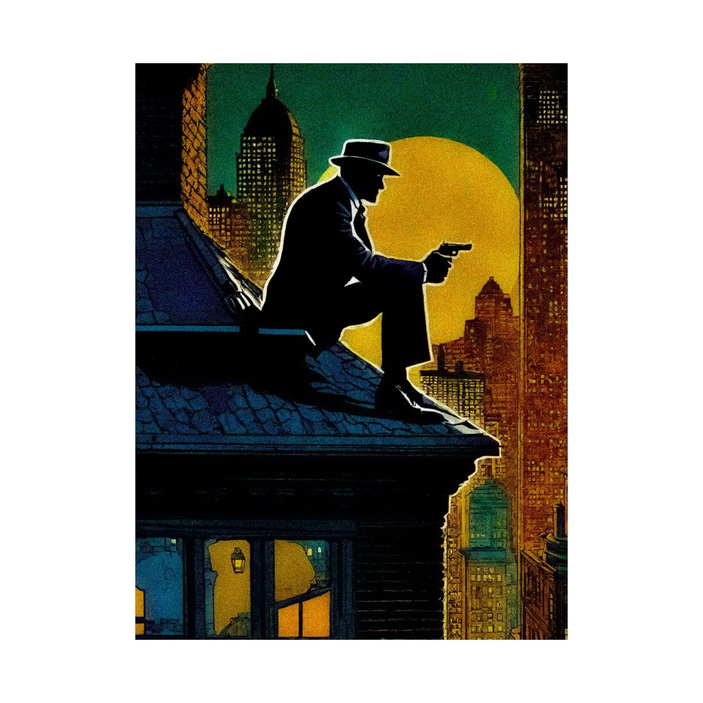 "Tormented Nights" Matte Vertical Posters