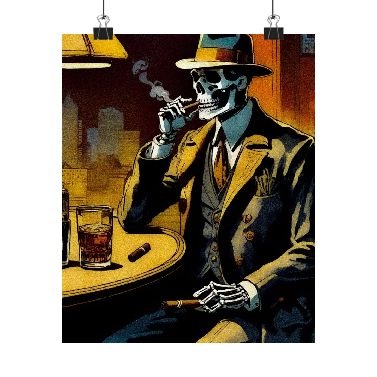"Cigar night with Bonez" Posters