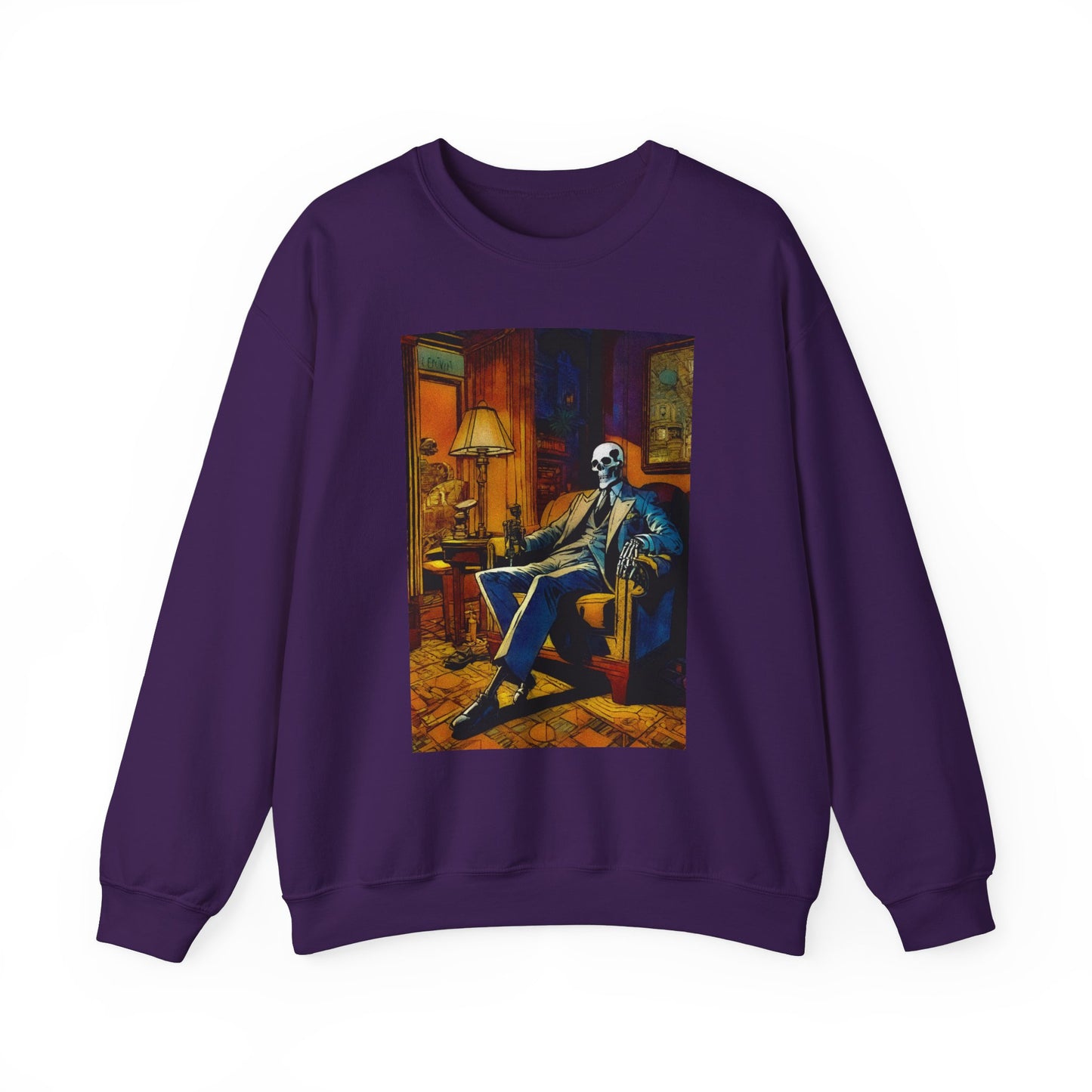 "Bonez At Home" Lounge Sweatshirt – Unisex Heavy Blend™ Crewneck