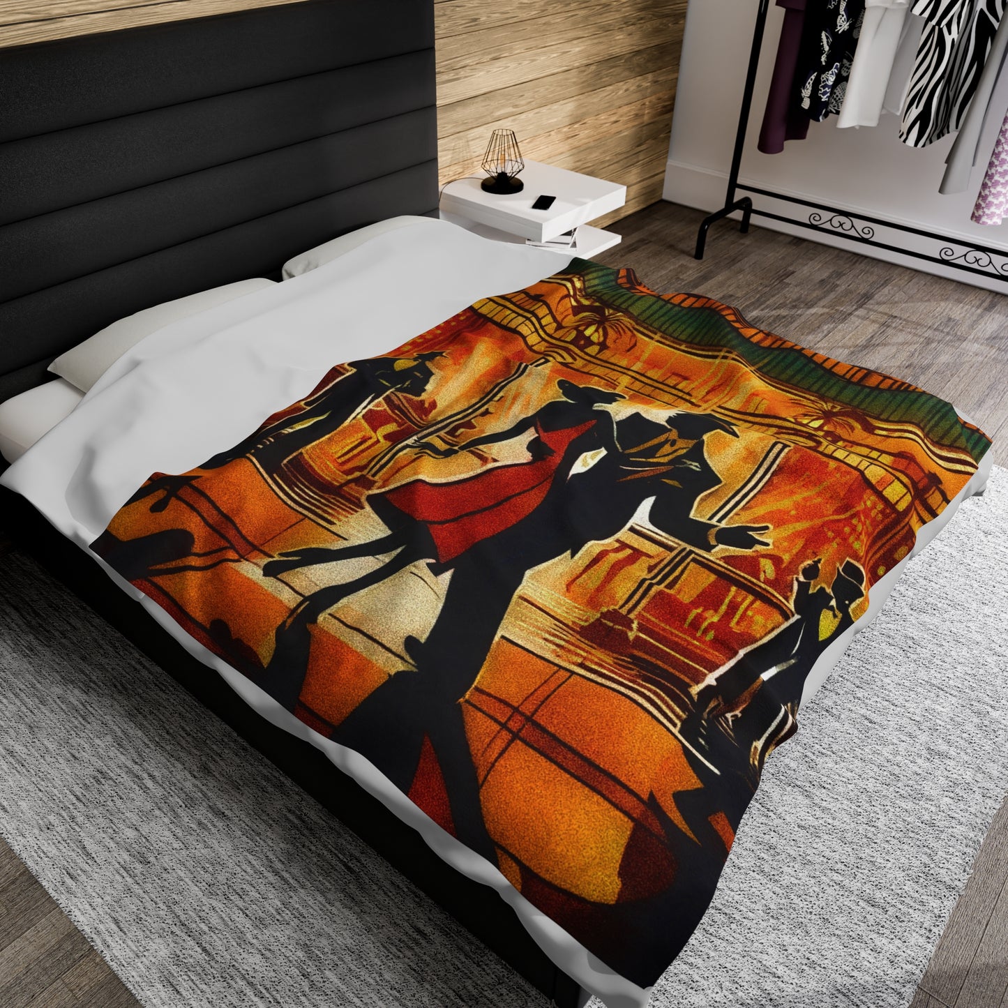 "Lost Lovers 2" Velveteen Plush Blanket