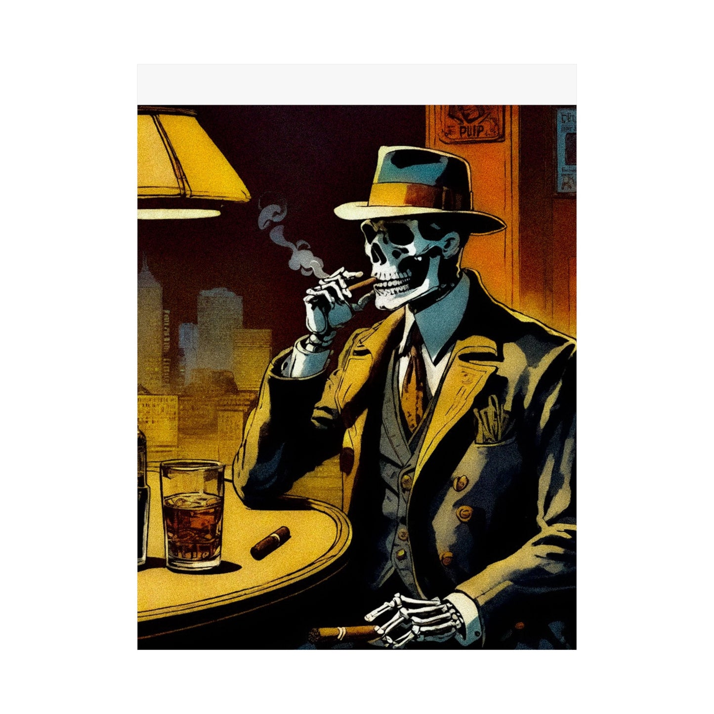 "Cigar night with Bonez" Posters
