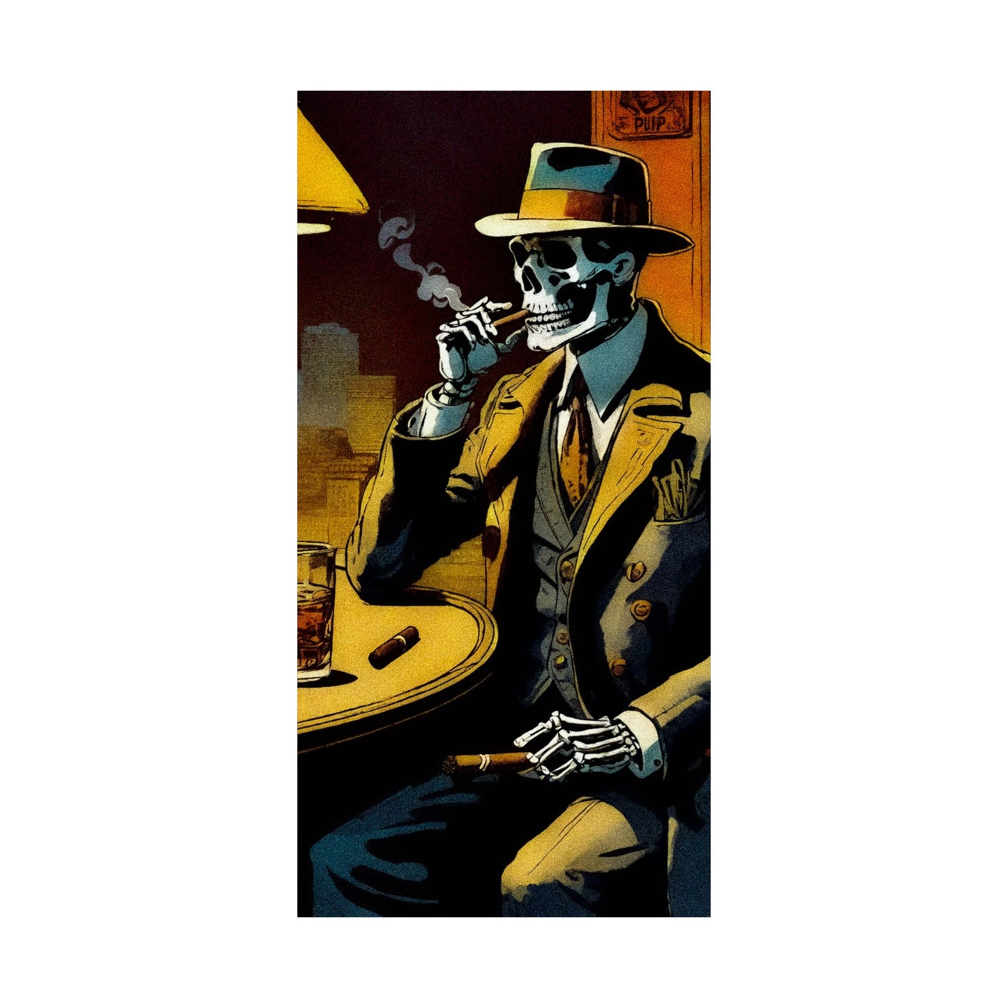 "Cigar night with Bonez" Posters