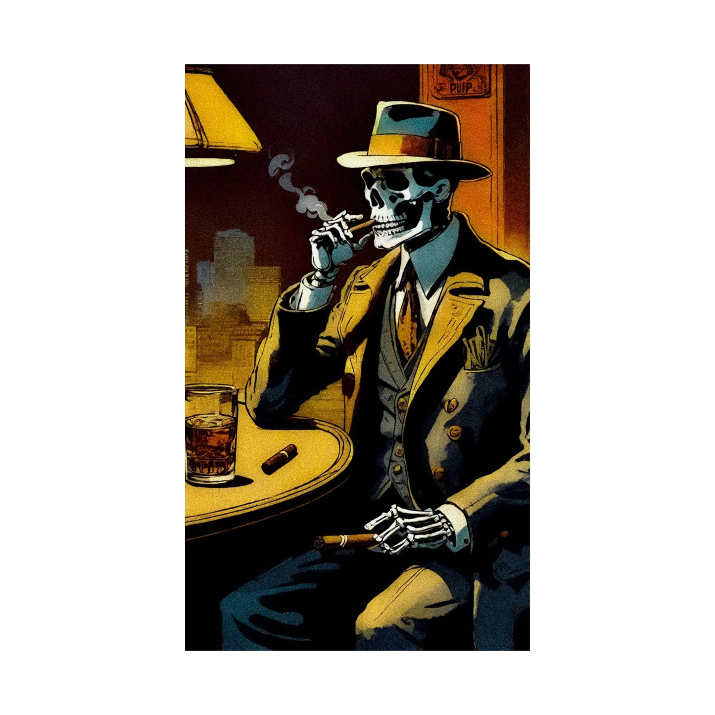 "Cigar night with Bonez" Posters
