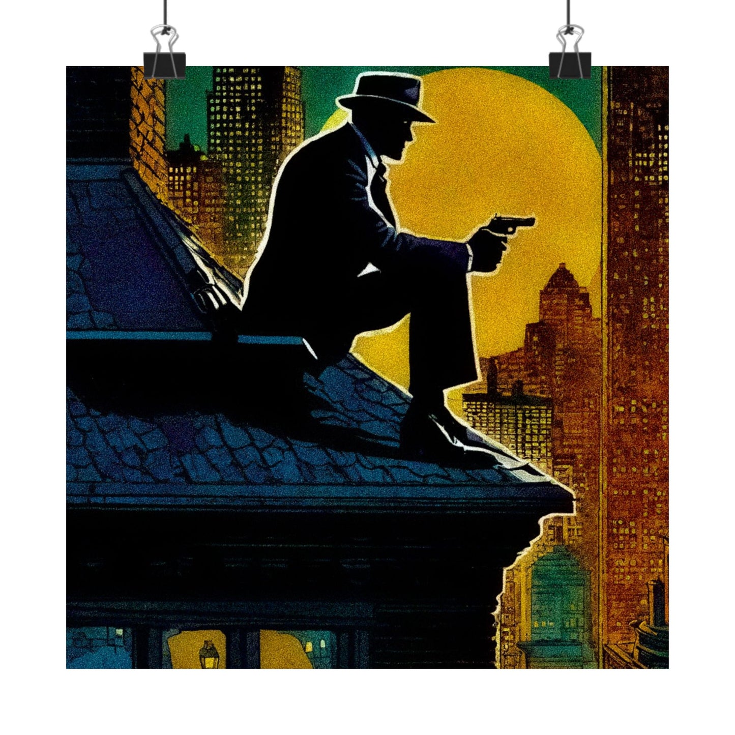 "Tormented Nights" Matte Vertical Posters