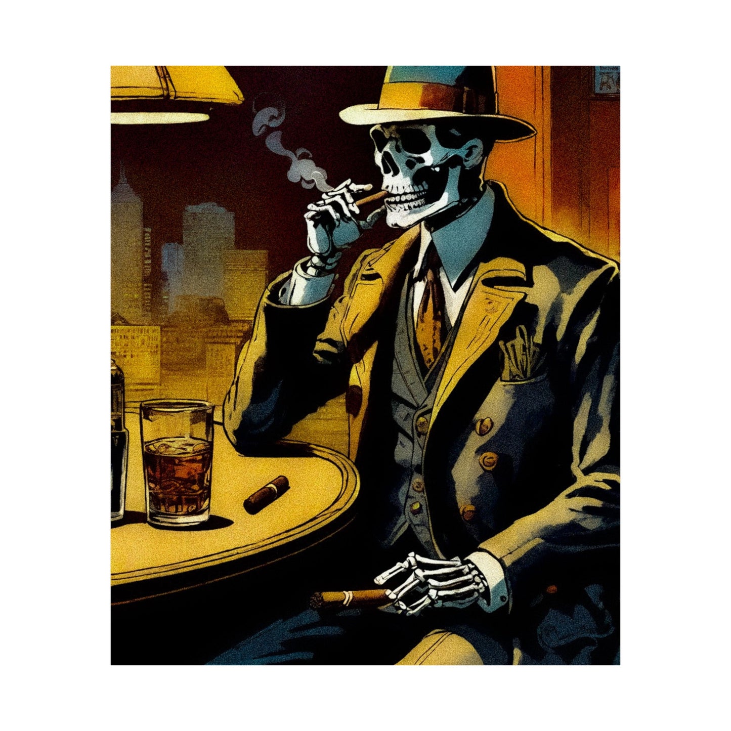 "Cigar night with Bonez" Posters