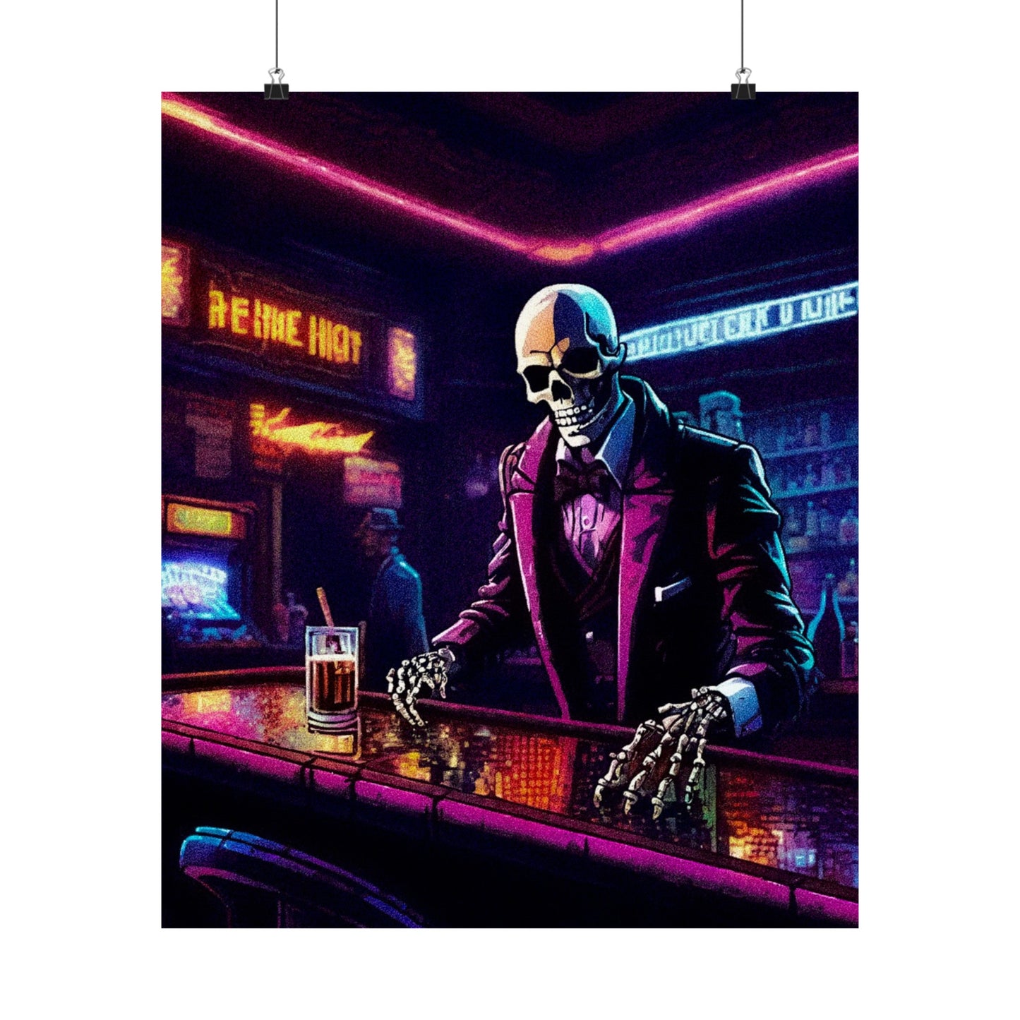 8-Bit Happy hour Posters