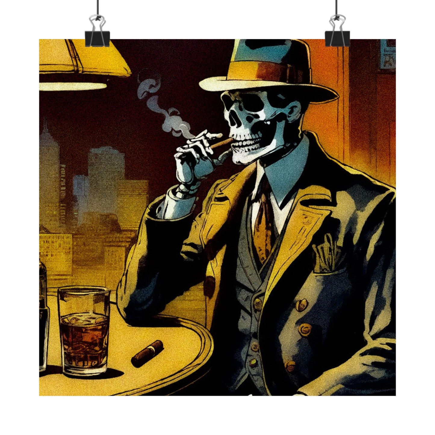 "Cigar night with Bonez" Posters