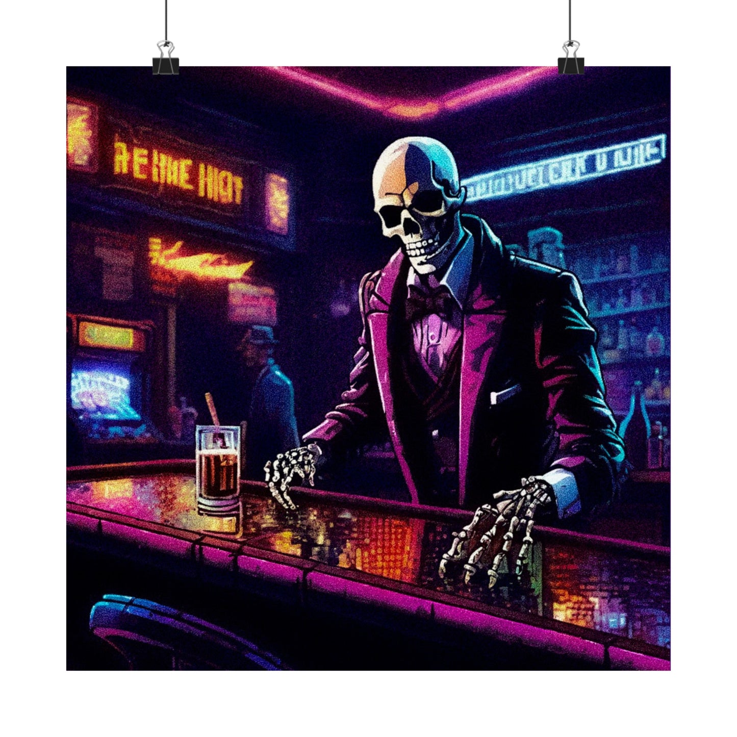 8-Bit Happy hour Posters