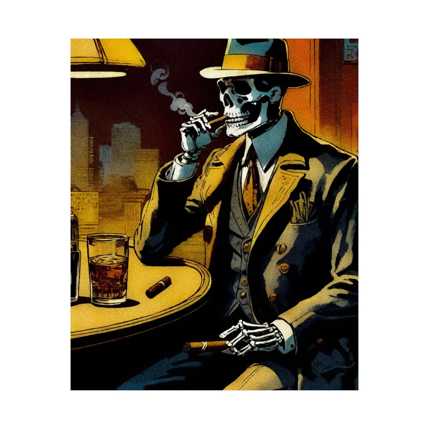 "Cigar night with Bonez" Posters