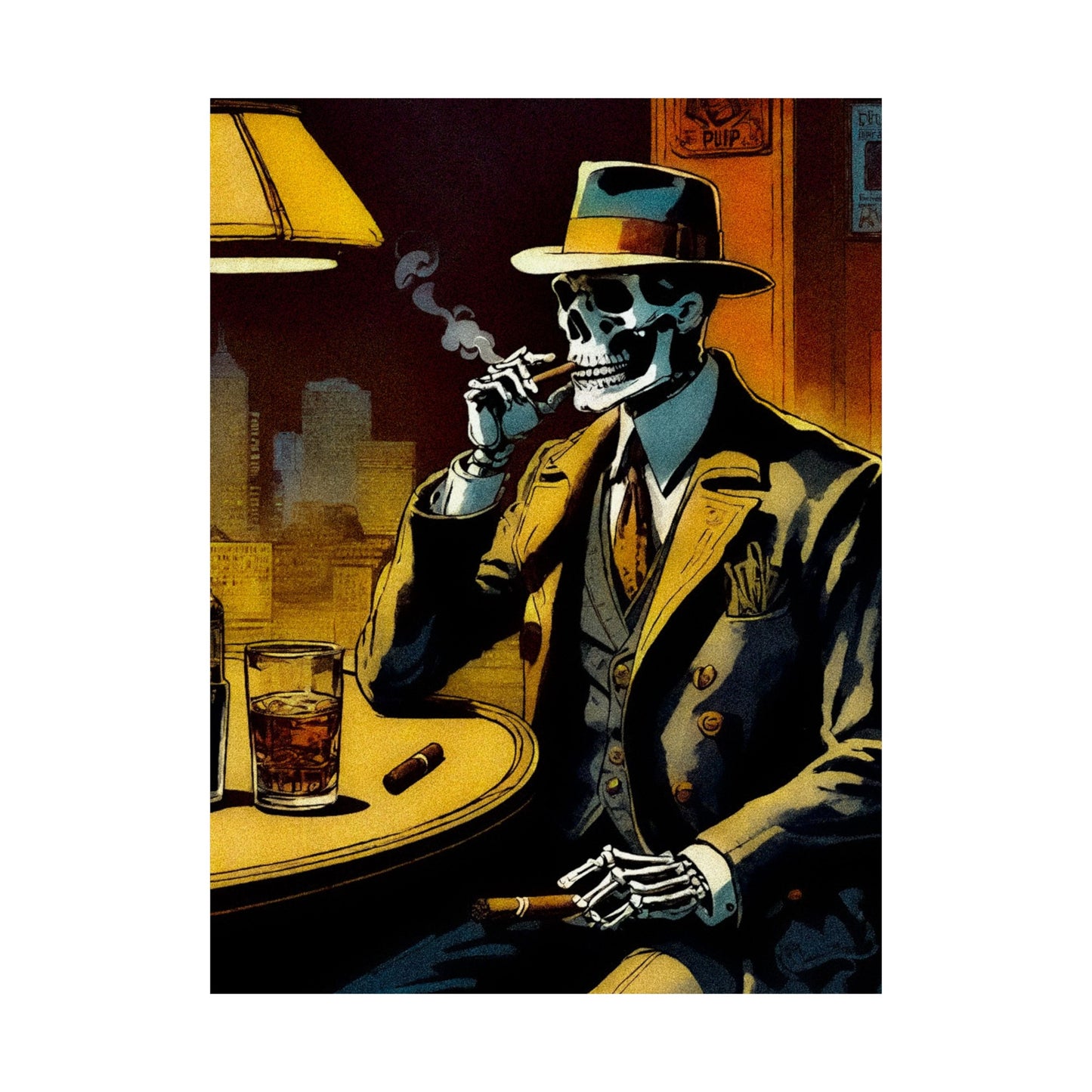 "Cigar night with Bonez" Posters