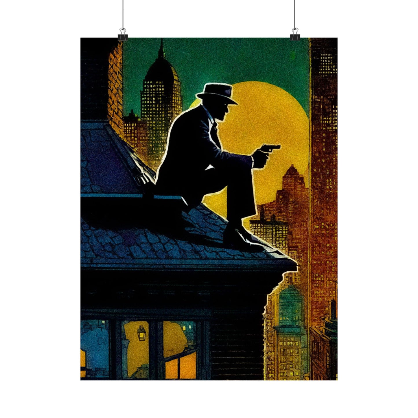 "Tormented Nights" Matte Vertical Posters