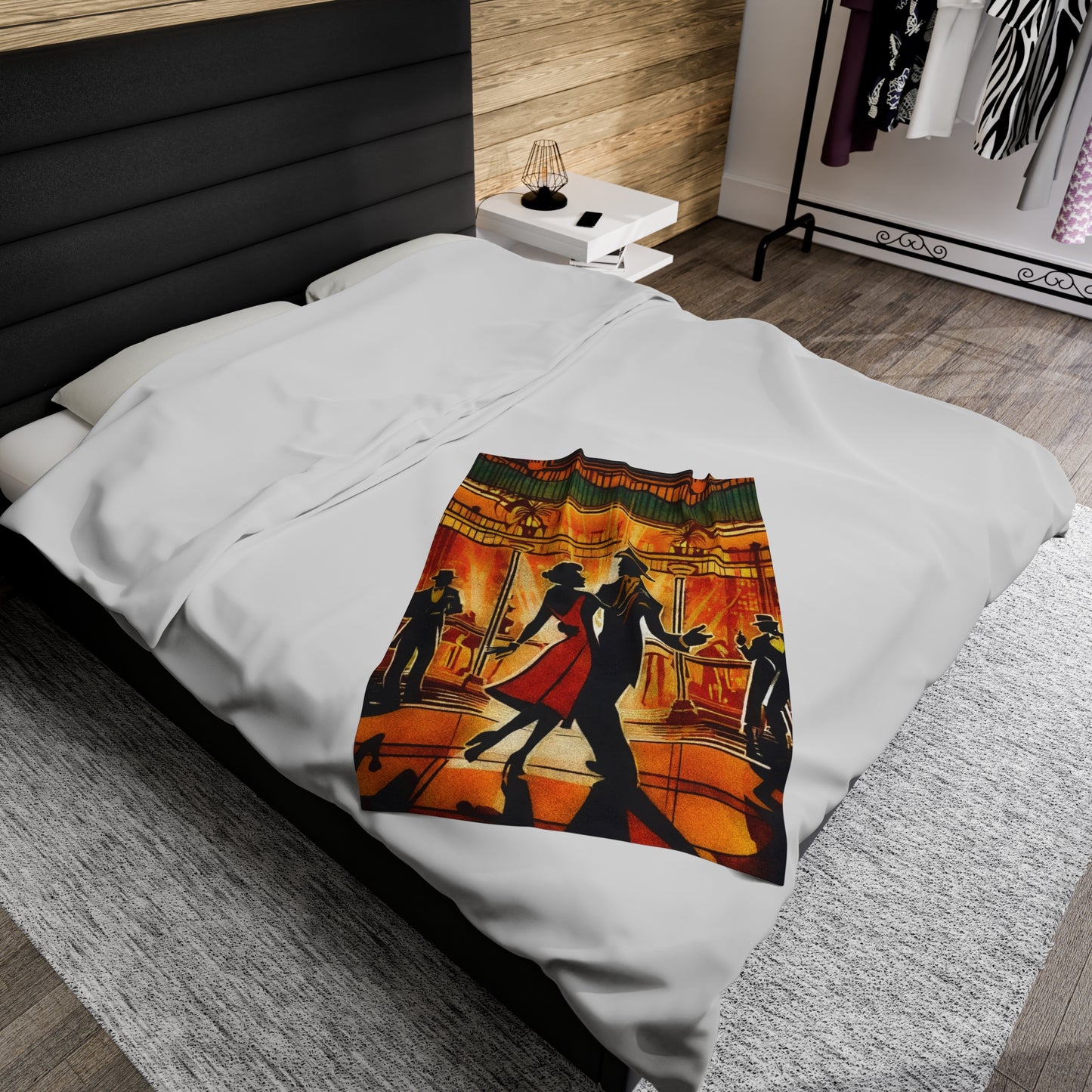 "Lost Lovers 2" Velveteen Plush Blanket