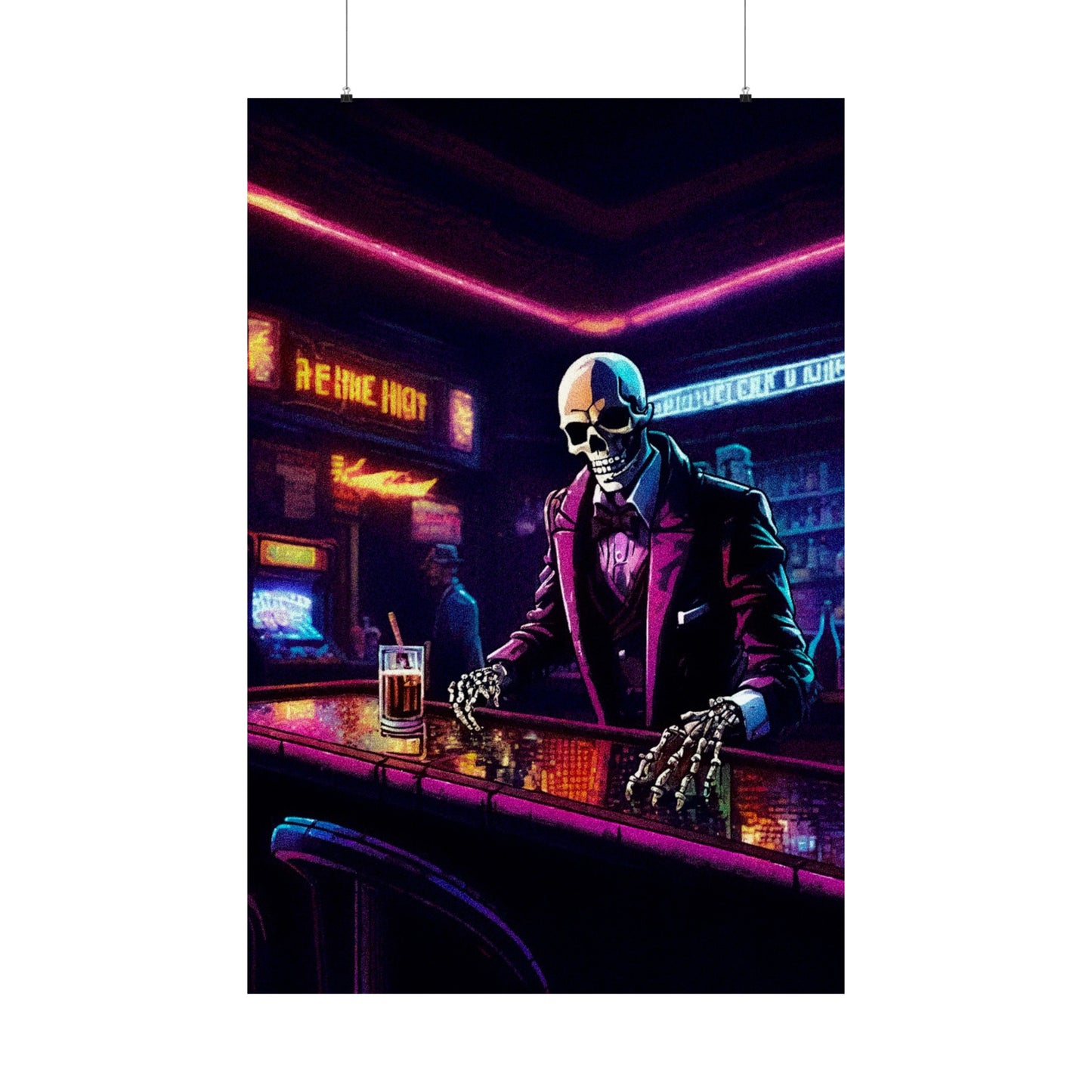 8-Bit Happy hour Posters