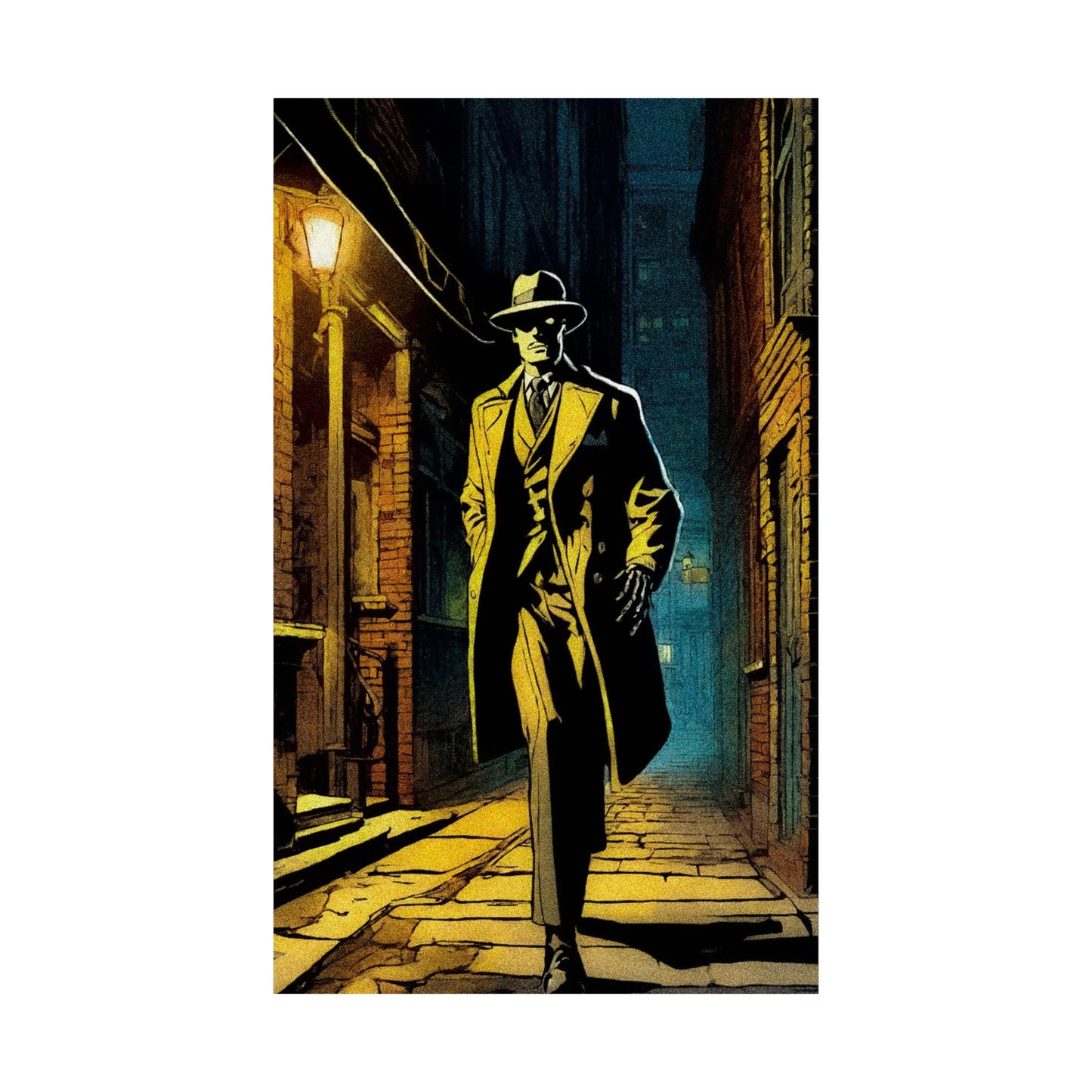 "The Detective" Matte Vertical Poster