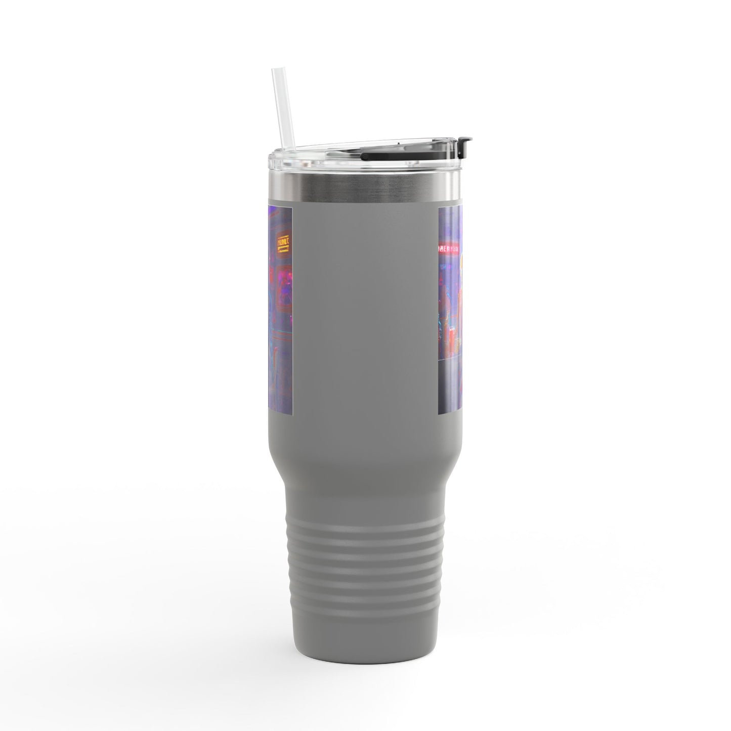 "Closing Hours" (Arcade) Insulated Travel Mug, 40oz