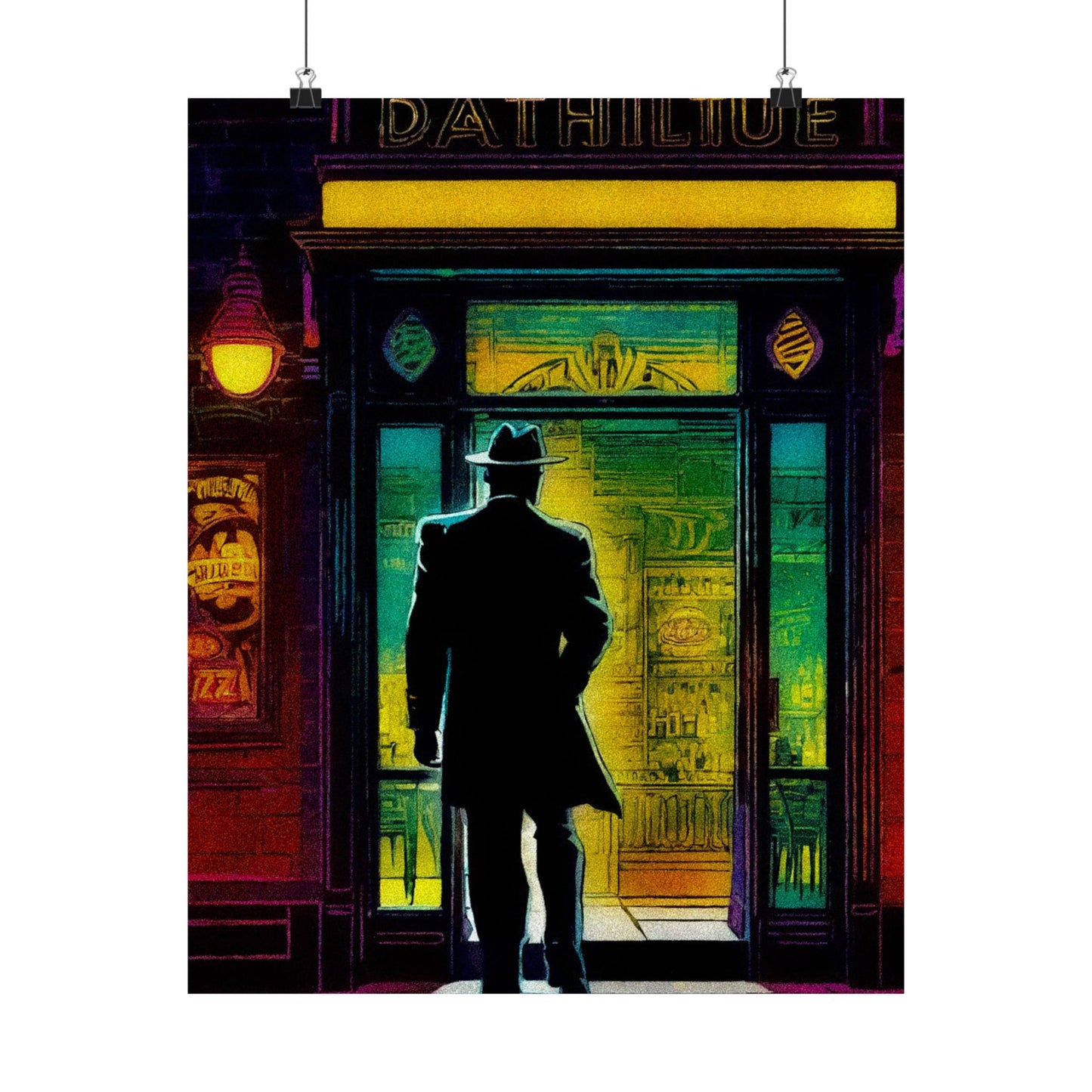 "Monday Nights" Vertical Poster