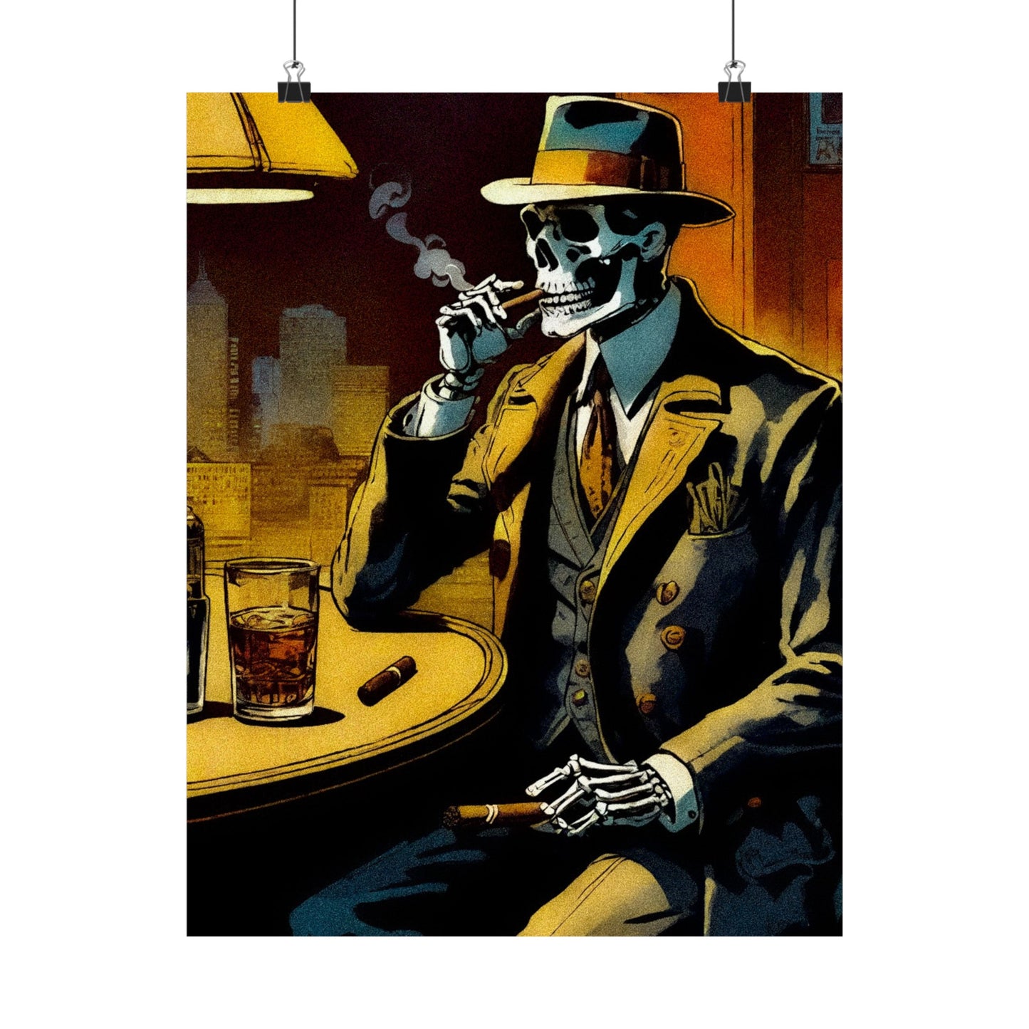 "Cigar night with Bonez" Posters