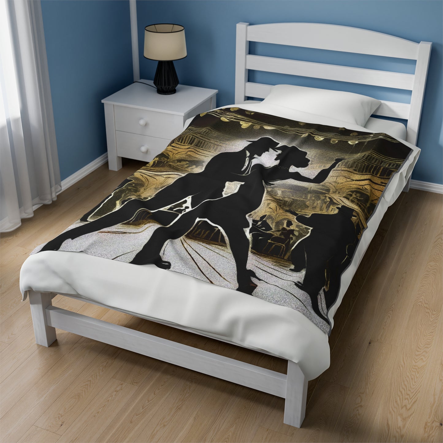 "Lost Lovers" Velveteen Plush Blanket