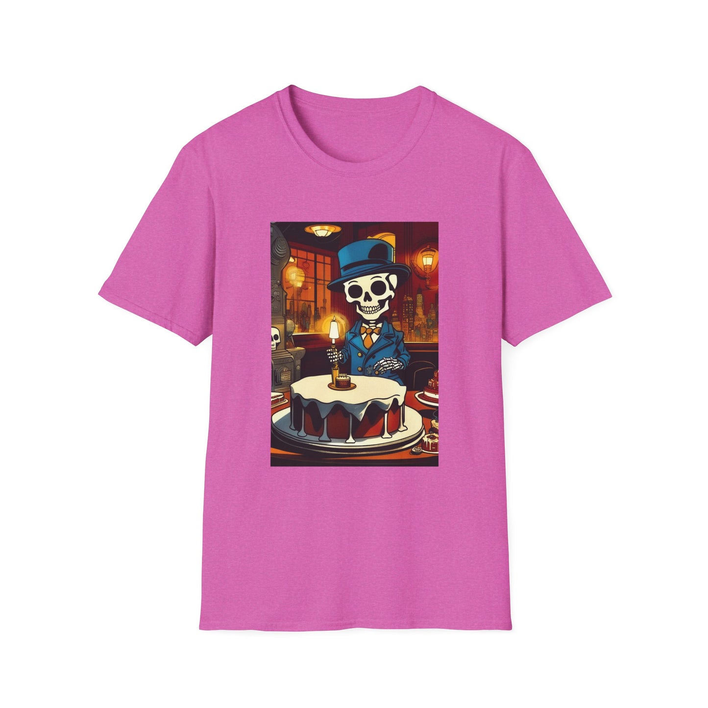 "Bonez's Birthday Bash" Unisex Softstyle T-Shirt