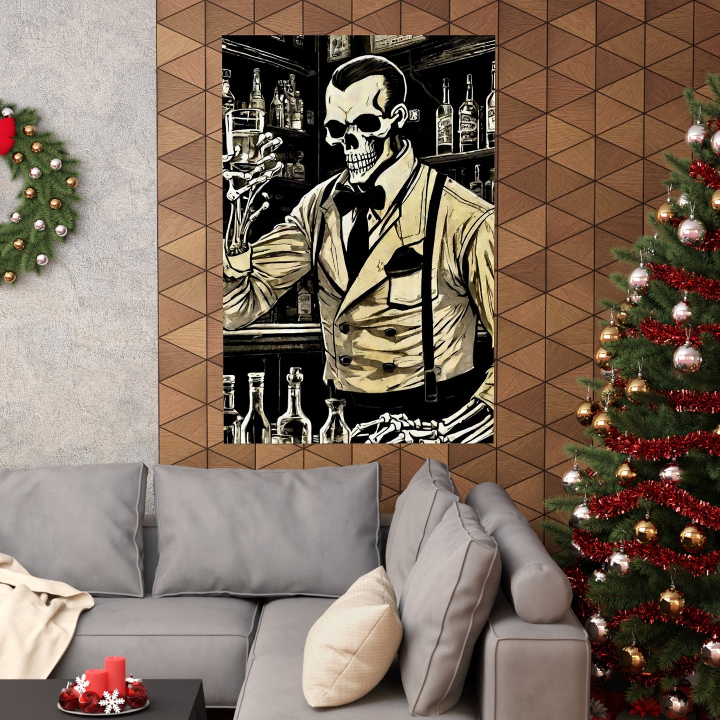 "Undead Bartender" Poster