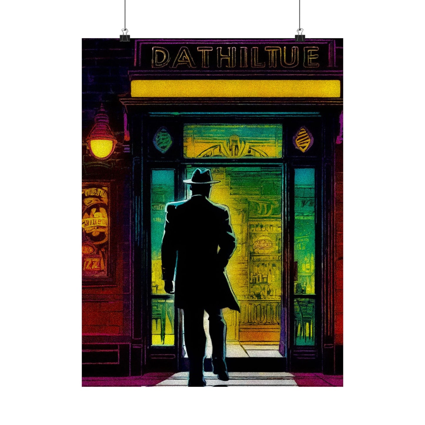 "Monday Nights" Vertical Poster