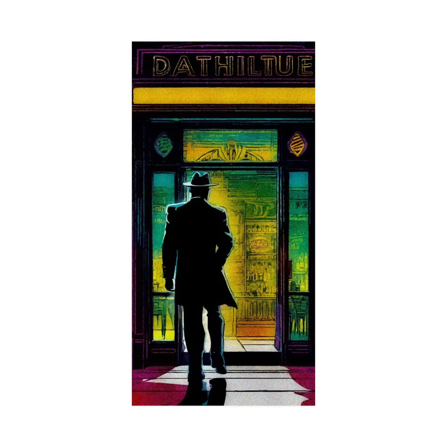 "Monday Nights" Vertical Poster
