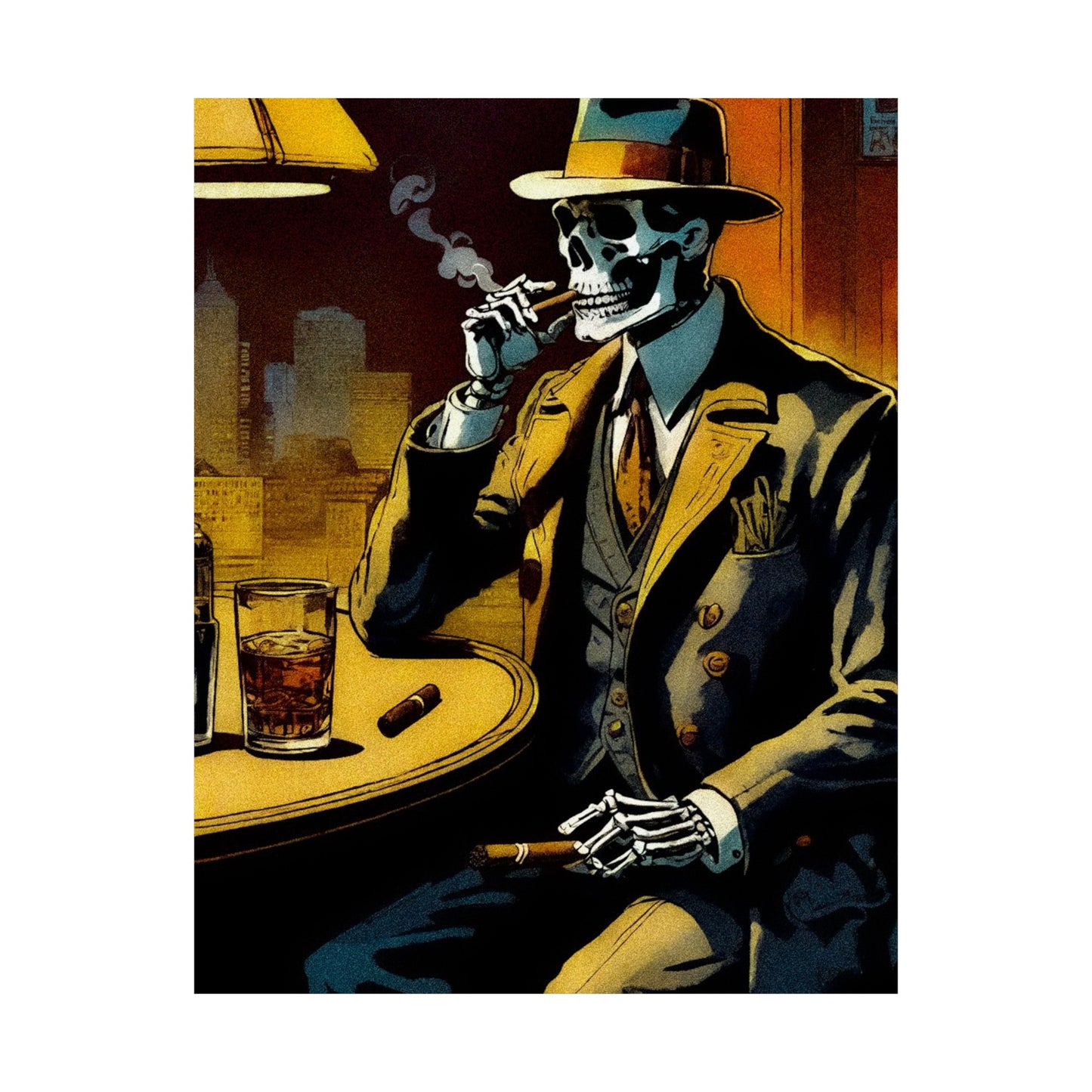 "Cigar night with Bonez" Posters