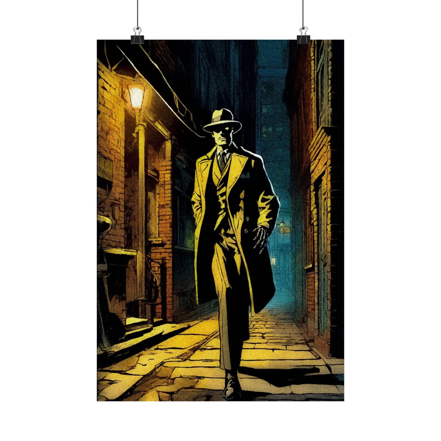 "The Detective" Matte Vertical Poster