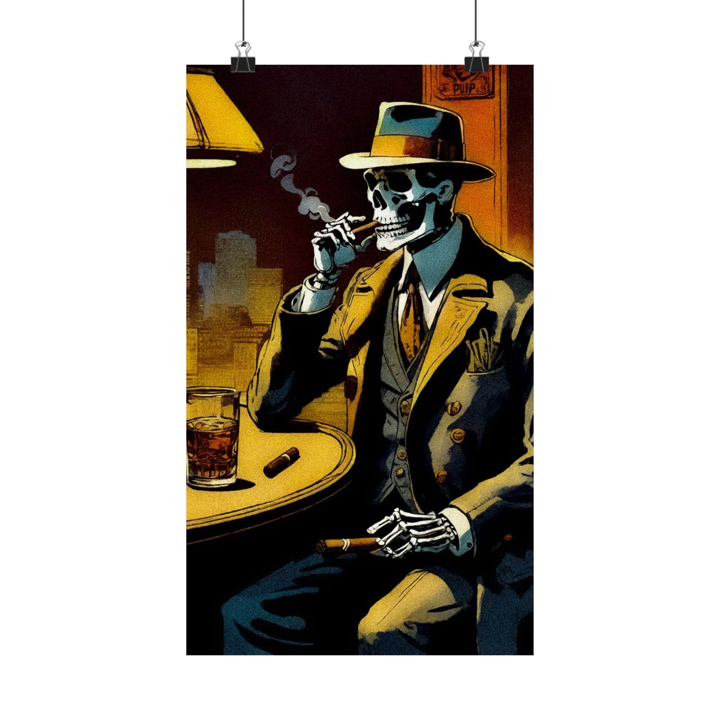 "Cigar night with Bonez" Posters
