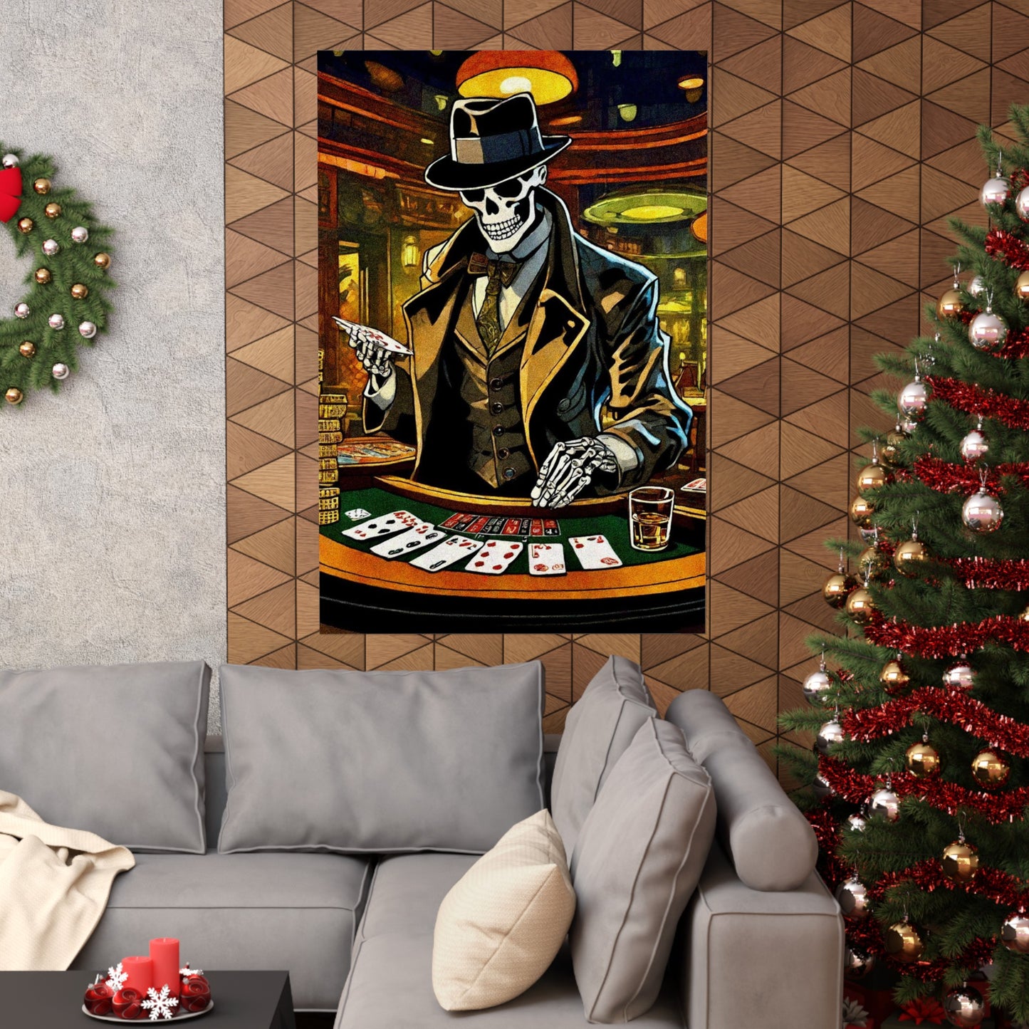 Gambling with Mr.Bonez Posters