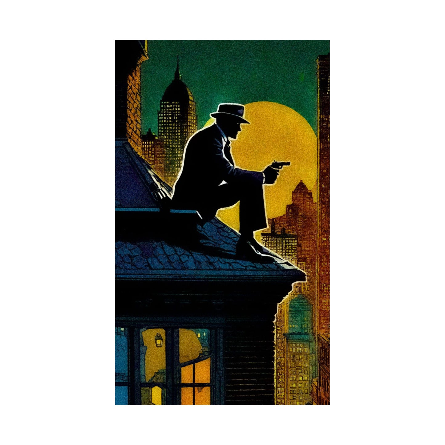 "Tormented Nights" Matte Vertical Posters