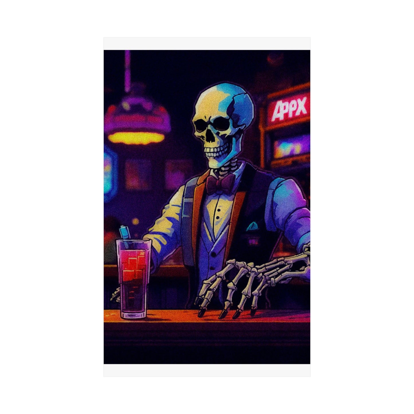 Bones behind the Bar Poster